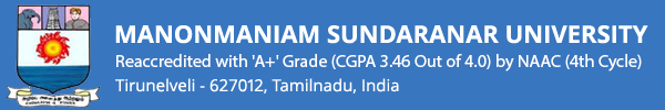 Manonmaniam Sundaranar University