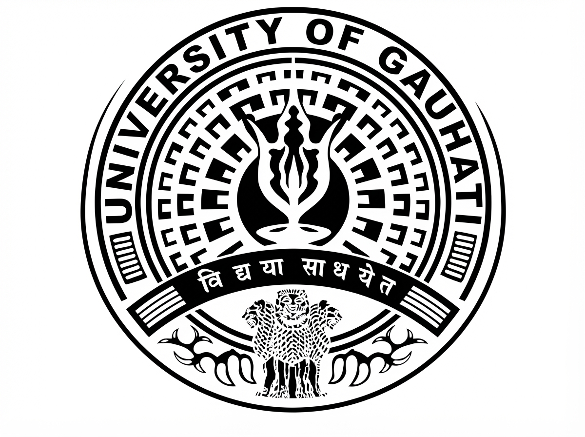 Gauhati University logo