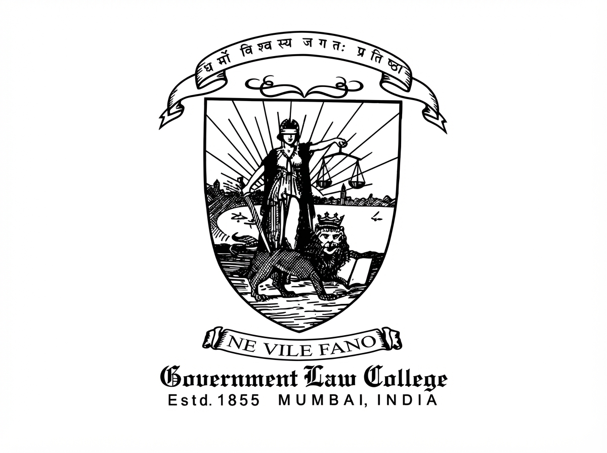 Government Law College Mumbai logo
